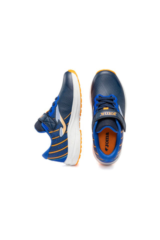 Sneakers in blu dettagli arancione running Joma JVICTW2603V
