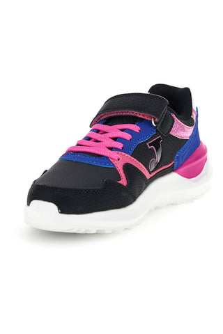 Schwarze Sneaker mit Details in Fuchsia und Blau – Joma J3080W2601