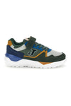 Sneakers verdi e blu con dettagli ocra Joma J3080W2615V