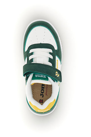 Sneakers bianche e verdi con stampa dinosauro Joma JPIPEW2615V