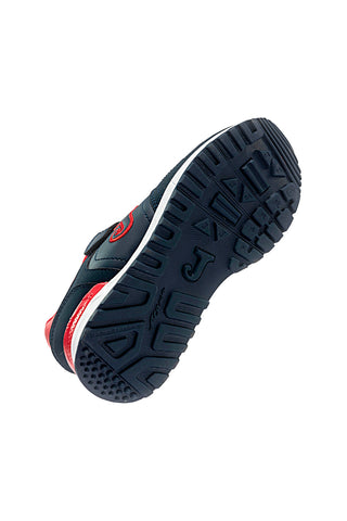 Blaue und rote Sneaker mit Klettverschluss von Joma, Modell JTORW2603V