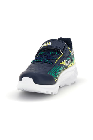 Sneakers blu con dettagli verdi e luci Joma JATILW2603V