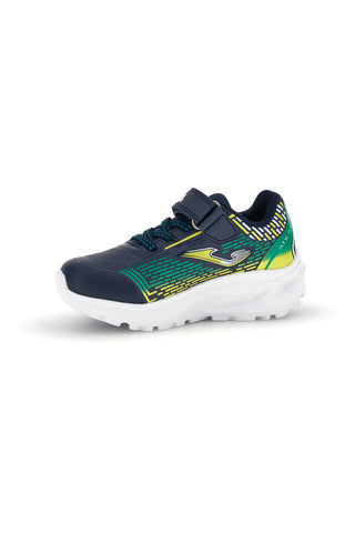 Sneakers blu con dettagli verdi e luci Joma JATILW2603V