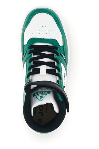 Sneakers alte bianche e verdi con strappo Joma JPLAMW2615V