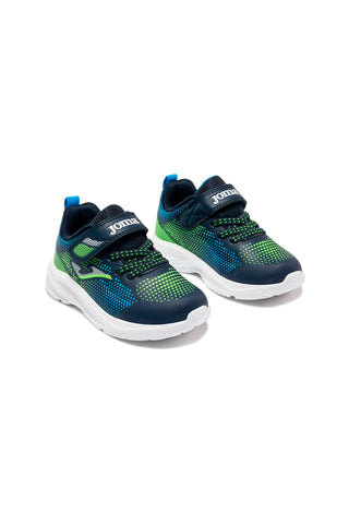 Sneakers in blu dettagli verde running Joma JHORIW2633V