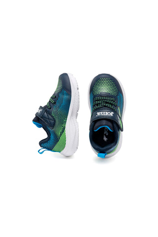 Sneakers in blu dettagli verde running Joma JHORIW2633V