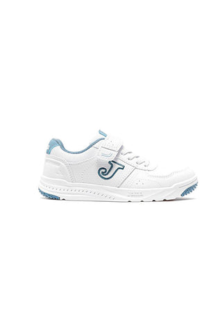 Sneakers bianche con dettagli azzurri Joma WHARW2605V