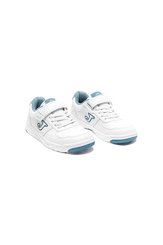 Sneakers bianche con dettagli azzurri Joma WHARW2605V