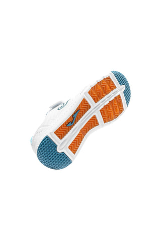 Sneakers bianche con dettagli azzurri Joma WHARW2605V