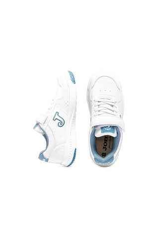 Sneakers bianche con dettagli azzurri Joma WHARW2605V