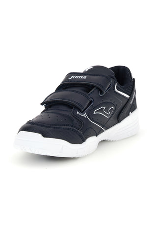 Blaue Sneaker mit doppeltem Klettverschluss und weißen Details Joma WSCHOW2693V
