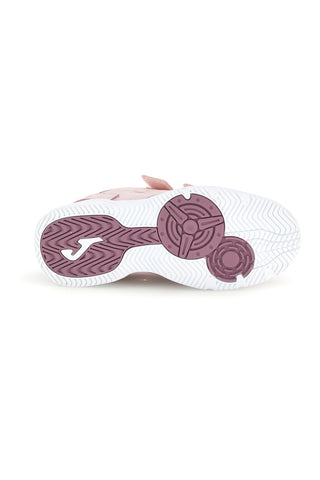 Rosa Sneaker mit doppeltem Klettverschluss und malvenfarbenen Details – Joma WSCHOW2694V