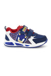 Scarpe bianche e blu con luci Sonic N9610140S