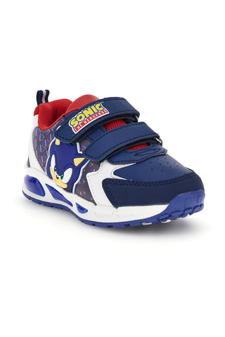 Scarpe bianche e blu con luci Sonic N9610140S