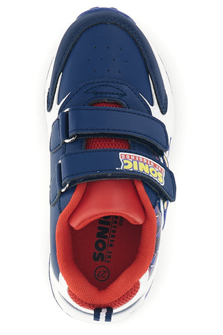 Scarpe bianche e blu con luci Sonic N9610140S
