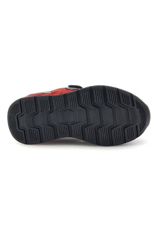Scarpe nere e rosse con luci Spiderman R1310616S