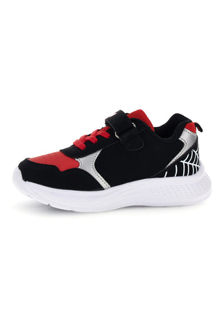 Scarpe nere e rosse con luci Spiderman R1310719S