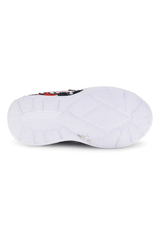Scarpe nere e rosse con luci Spiderman R1310719S