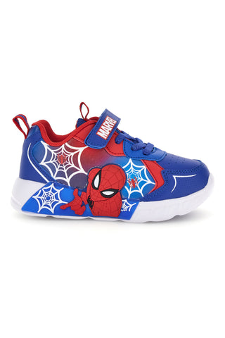 Scarpe blu e rosse con luci Spiderman R1310720S
