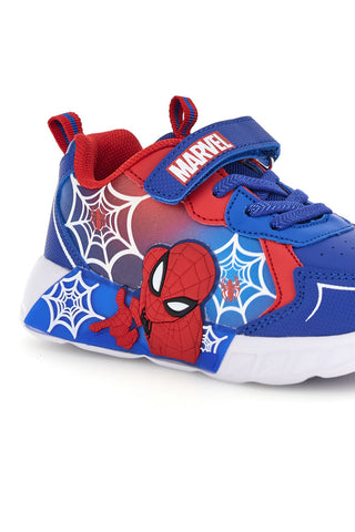 Scarpe blu e rosse con luci Spiderman R1310720S