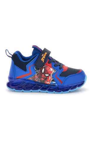 Sneakers blu e rosse con luci LED Spiderman R1310629S
