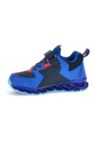Sneakers blu e rosse con luci LED Spiderman R1310629S