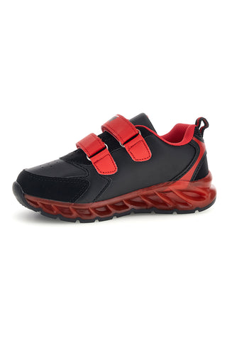 Scarpe nere e rosse con luci Cars D5010217S