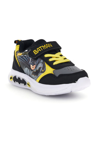 Scarpe nere e gialle con luci Batman W1020259S