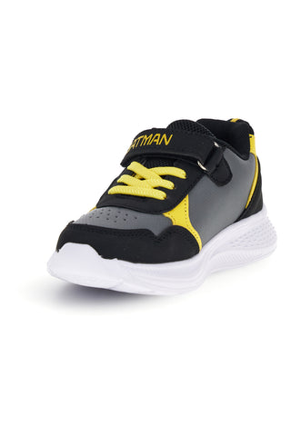 Scarpe nere e gialle con luci Batman W1020259S