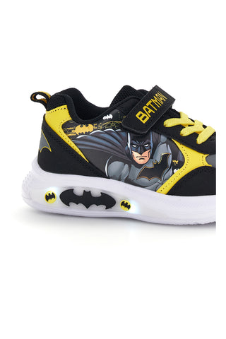 Scarpe nere e gialle con luci Batman W1020259S