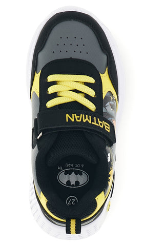 Scarpe nere e gialle con luci Batman W1020259S