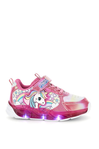 Rosa Schuhe mit Lichteffekten „Unicorn“ S8010259S