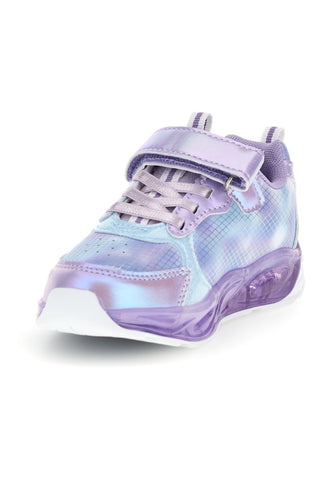 Scarpe lilla e azzurre con luci Frozen D4310808S