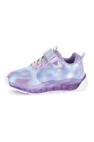 Scarpe lilla e azzurre con luci Frozen D4310808S