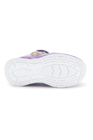 Scarpe lilla e azzurre con luci Frozen D4310808S