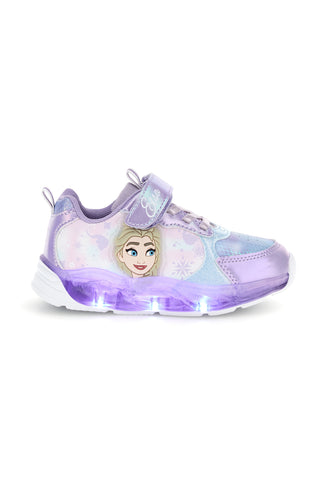 Scarpe lilla e azzurre con luci Frozen D4310808S