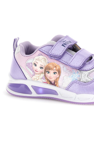 Sneakers lilla con luci LED Frozen D4310711S
