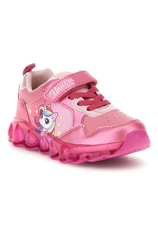 Scarpe rosa con luci Unicorn S8010192S