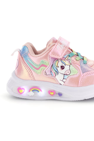 Rosa Schuhe mit Lichteffekten „Unicorn“ S8010270S