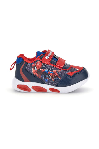 Scarpe blu e rosse con luci Spiderman R1310563S10
