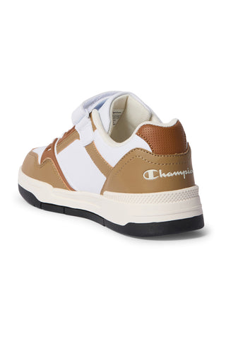 Beige-weiße Sneaker mit Klettverschluss Champion RD18 Heritage Evolve B PS