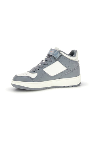 Graue High-Top-Sneaker mit Klettverschluss Champion RD18 Mid G PS