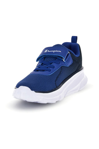 Blaue Sneaker mit Klettverschluss Champion HRO J B PS Low Cut