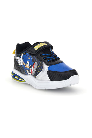 Sneakers blu e nere con luci Sonic SC001755
