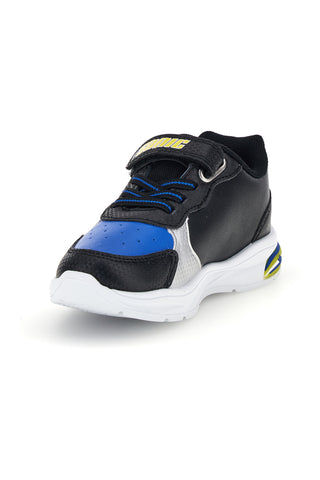 Sneakers blu e nere con luci Sonic SC001755