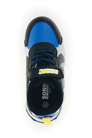 Sneakers blu e nere con luci Sonic SC001755