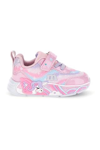 Sneakers rosa e azzurre con unicorno M-kids MJ65001