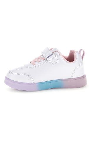 Sneakers bianche con luci LED e orsetto Mkids MJ65007