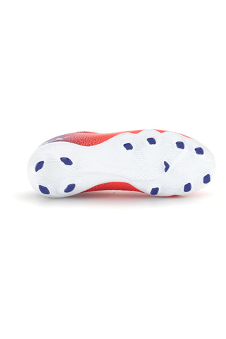Orange-blaue Fußballschuhe mit All-Terrain-Stollen: Skechers SKX_2 JR YOUTH MG