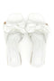 Weiße Hausschuhe mit Schleife Laura Biagiotti 851025